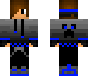 cool guy in blue