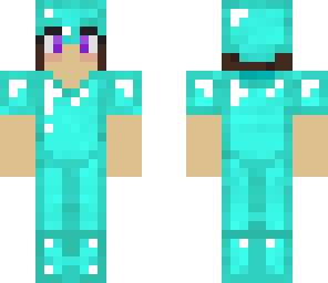 diamond armor girl