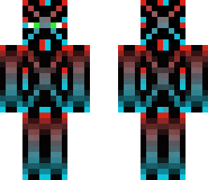red blue