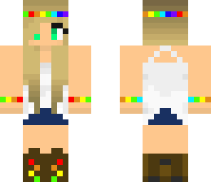 rainbow inie girl