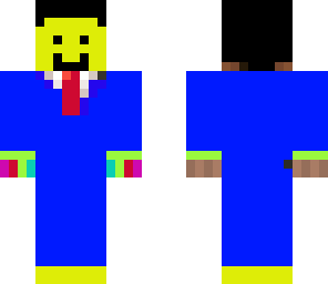 me blue suit