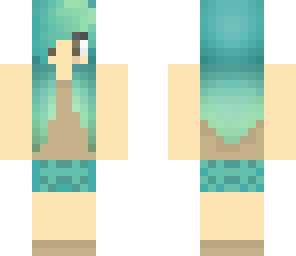 sea blue girl
