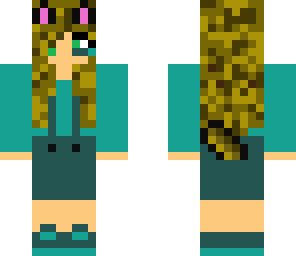 blonde wolf girl