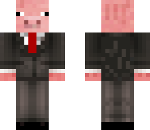 pig in suit