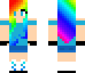 rainbow girl