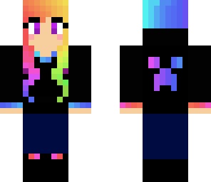 rainbow girl