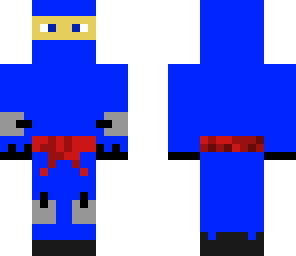 blue ninja skin