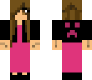 girl with creeper sweater
