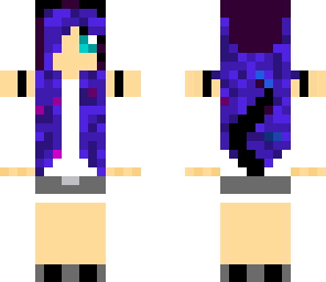 cute blue girl