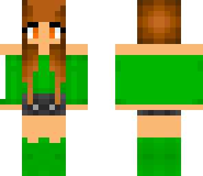 green girl