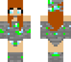 diamond and emerald girl