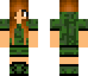 camo girl