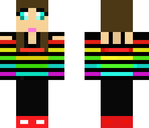 cute girl in color 2