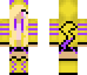 purple girl pikachu