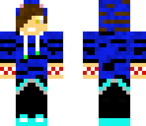 blue tiger guy