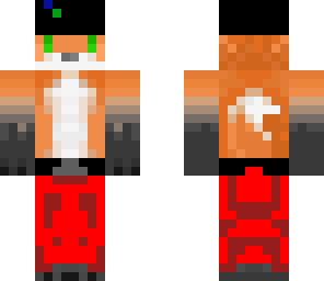 fox with hat
