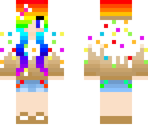 dripping rainbow cake - edited