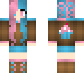 edited cupcake girl