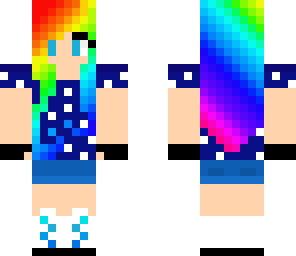 rainbow midnight girl