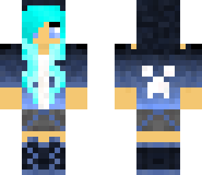 creeper hoodie girl 2