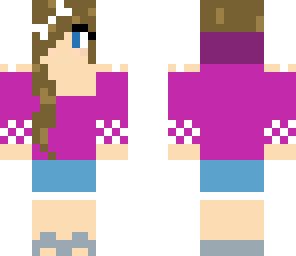 my first skin yay