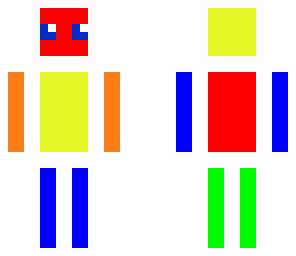 colourful man