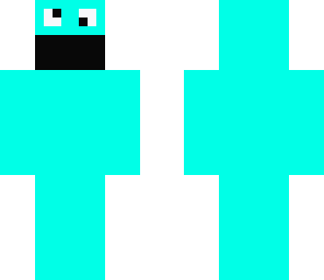 light blue cookiemonster