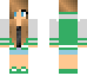 girl green school edit