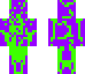 green and purple cover