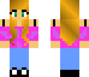 gold hair girl