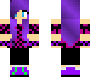 cool purple girl -read pls-