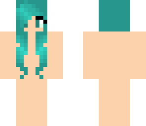 teal hair base