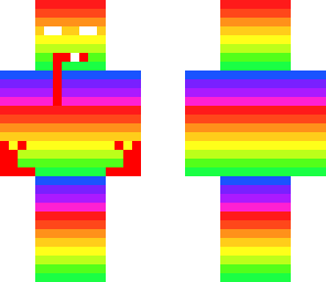evil rain bow guy
