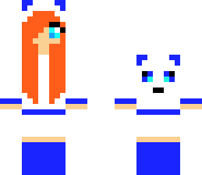 blue panda