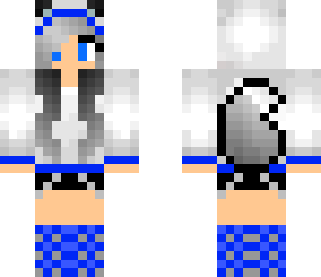 blue wolf girl