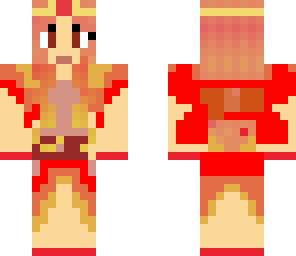 fire princess with wings