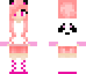 pink panda girl