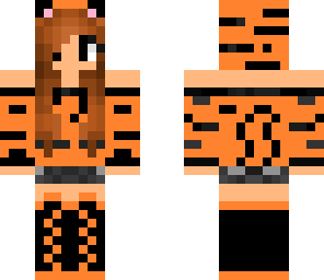 tiger girl black eyes
