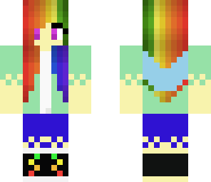 raindash girl for pinky