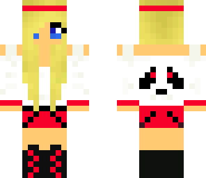 pretty panda girl