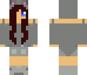 cute brunette wolf girl 
