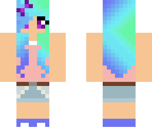 minecraft skin girl