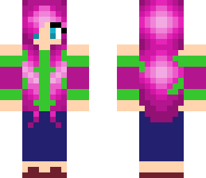 pink hair rocker
