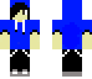 blue hoodie dude