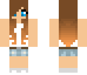 minecraft skin girl improved