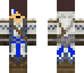 me as an assassin hood down