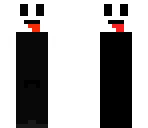 black and white