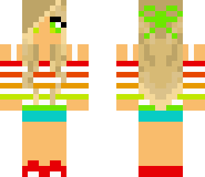 rainbow summer girl
