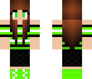 causal girl green