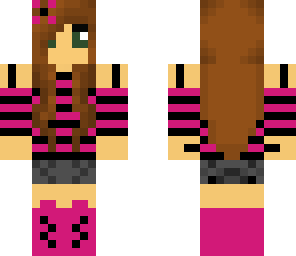 pink minecraft skin